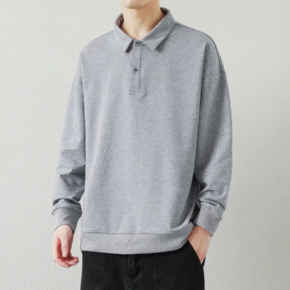 Men's Casual Vintage Long Sleeve Sports T-shirt Hoodies